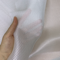 Сетка 3D трехслойная Air mesh 160 гр/м2, цвет Белый (на отрез)  в Чехове