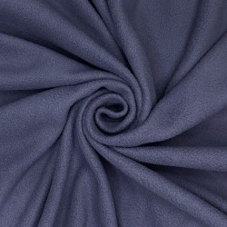 Ткань Флис Односторонний 130 гр/м2, цвет Темно-серый (на отрез)  в Чехове