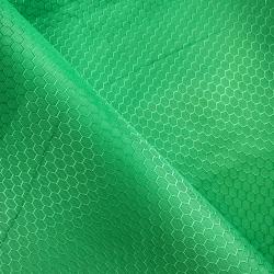 Ткань Оксфорд 300D PU Рип-Стоп СОТЫ, цвет Зелёный (на отрез)  в Чехове